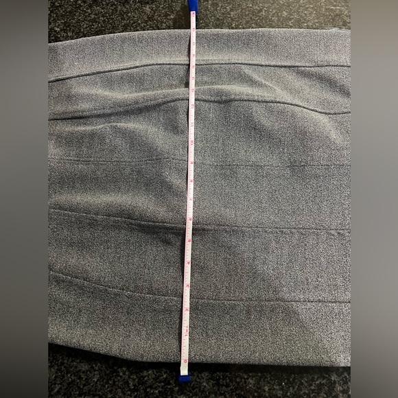 H&M Grey Knit Midi Dress with Back Zipper Size M - Picture 10 of 11